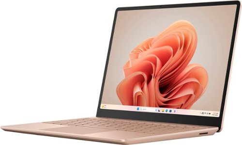 Microsoft - Geek Squad Certified Refurbished Surface Laptop Go 3 - 12.4" Touch-Screen - Intel Core i5 with 8GB Memory - Sandstone
