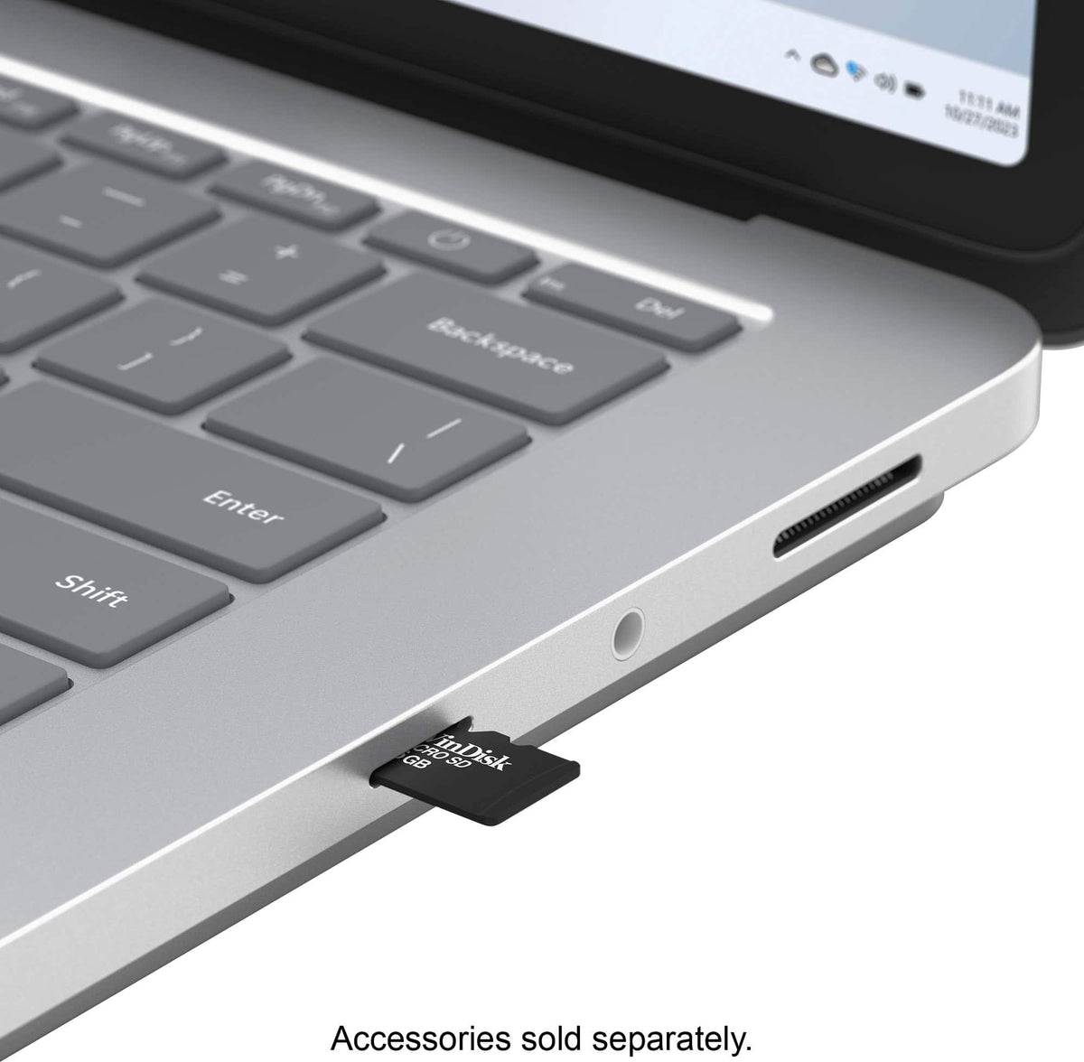 Microsoft - Geek Squad Refurbished Good - Surface Laptop Studio 2 - 14.4" Touch-Screen - Intel Core i7 with 32GB Memory - Platinum