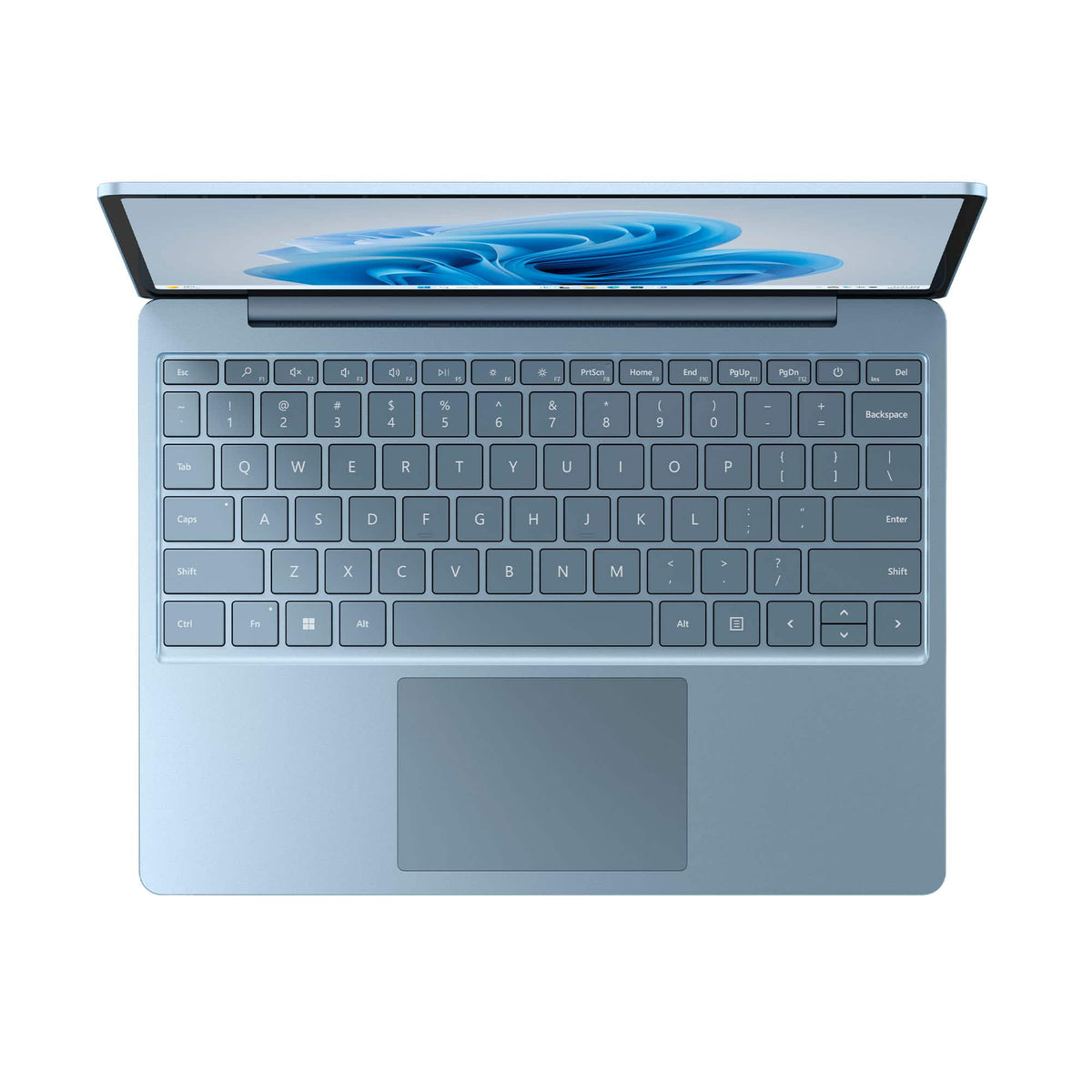 Microsoft - Geek Squad Refurbished Good - Surface Laptop Go 3 - 12.4" Touch-Screen - Intel Core i5 with 8GB Memory - 256 Storage - Ice Blue