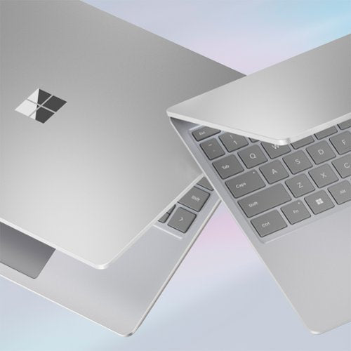 Microsoft - Geek Squad Refurbished Good - Surface Laptop Go 3 - 12.4" Touch-Screen - Intel Core i5 with 8GB Memory - 256 Storage - Ice Blue