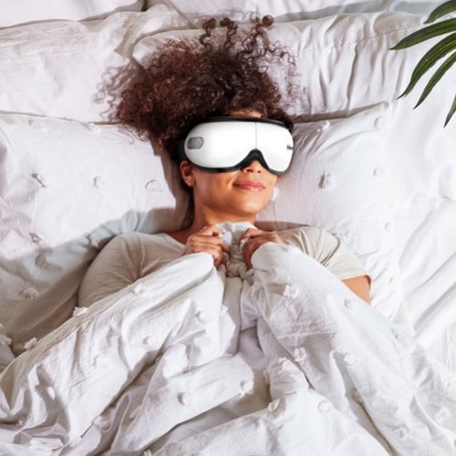 Homedics - Cordless Eye Massager with Heat - White