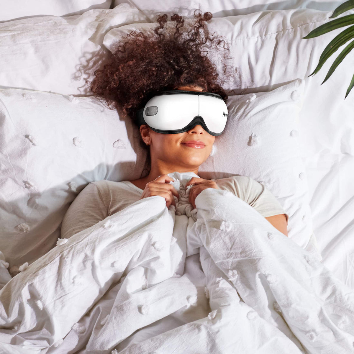 Homedics - Cordless Eye Massager with Heat - White