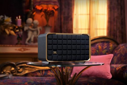 JBL - Authentics 200 Smart Home Speaker - Black