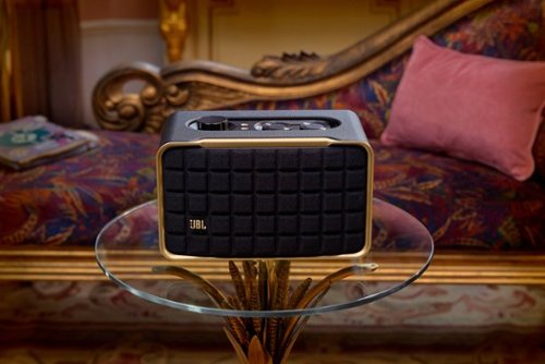 JBL - Authentics 200 Smart Home Speaker - Black