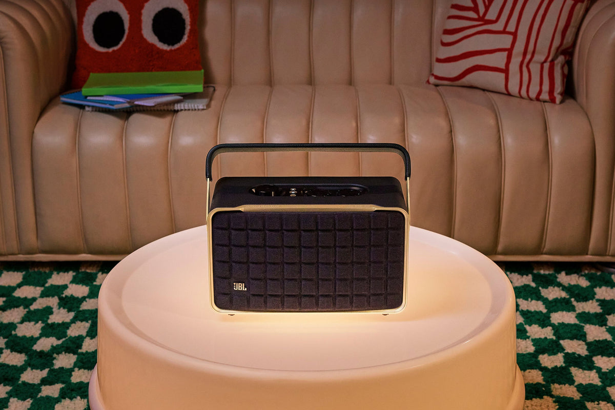 JBL - Authentics 300 Smart Home Speaker - Black