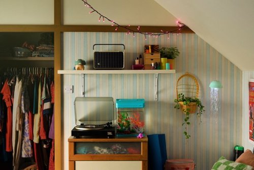 JBL - Authentics 300 Smart Home Speaker - Black