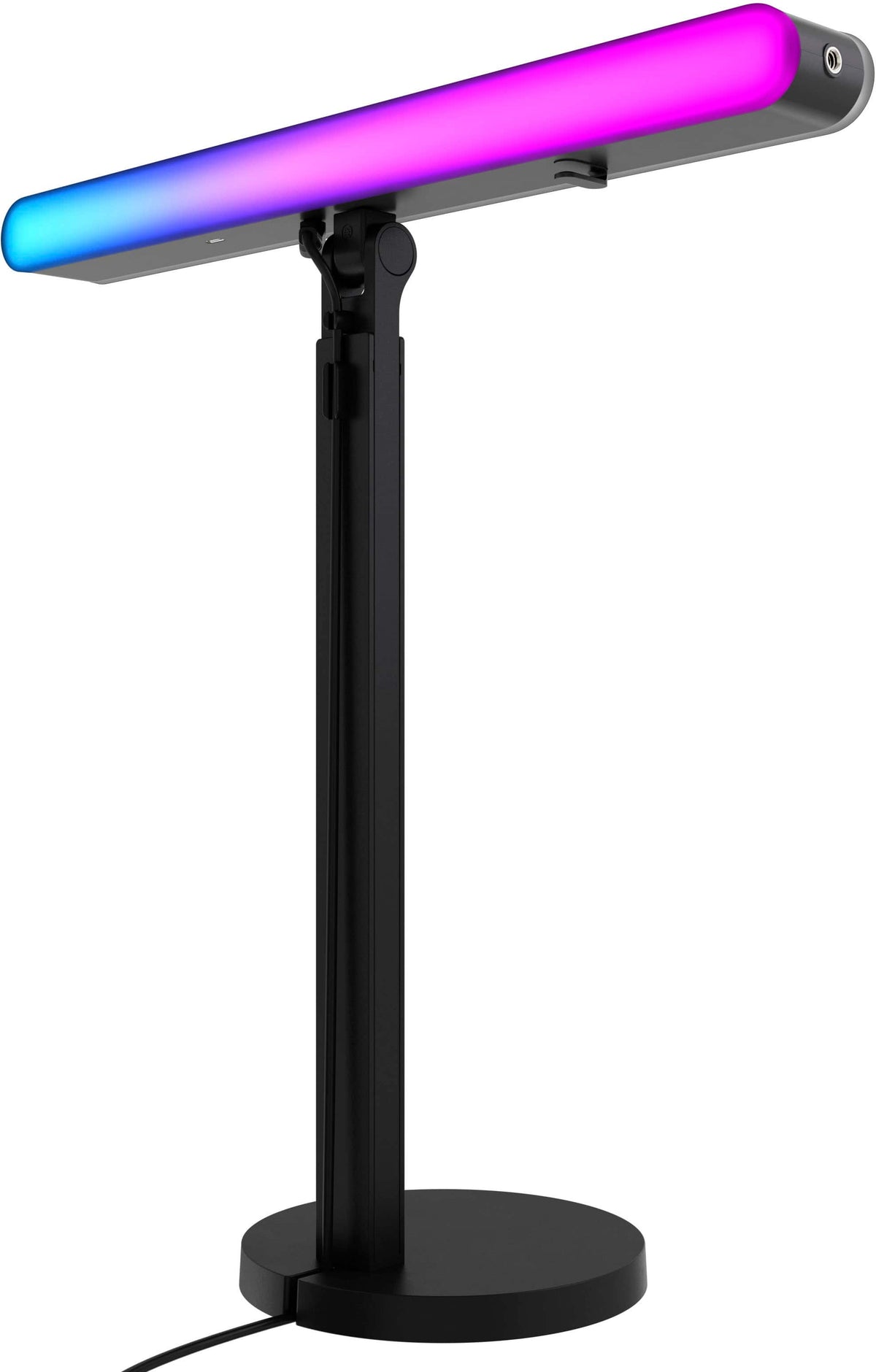 Logitech - Litra Beam LX Premium Dual-Sided RGB LED Streaming Light With TrueSoft for Streaming and Broadcasting - Black