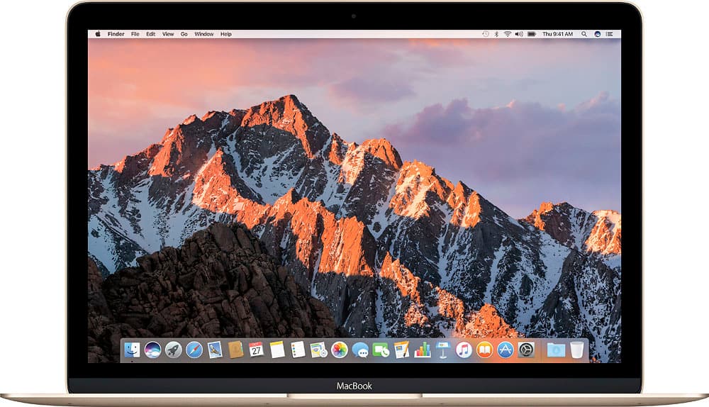 Apple - Geek Squad Certified Refurbished Macbook - 12" Display - Intel Core M3 - 8GB Memory - 256GB Flash Storage - Gold