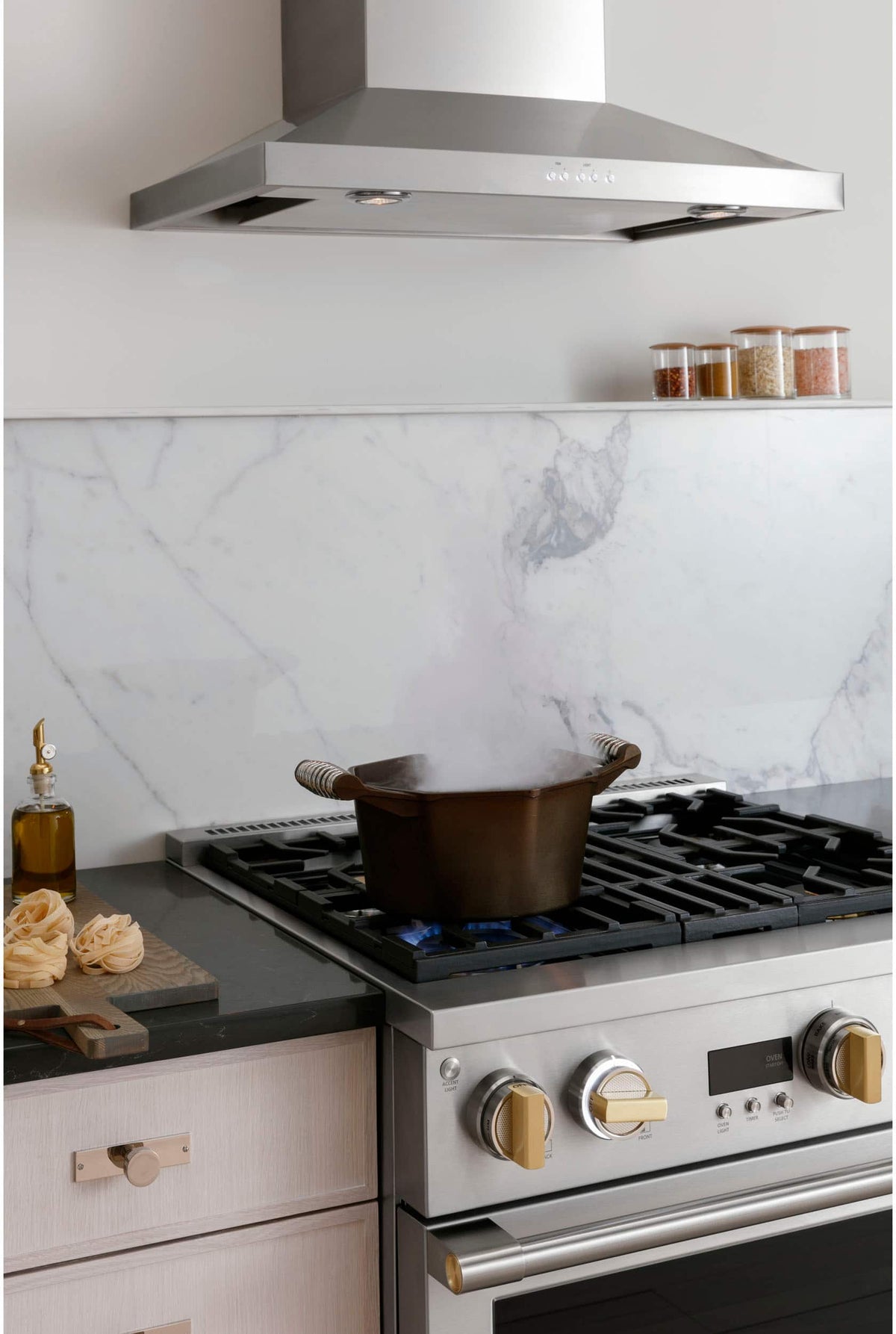 Monogram - 30 inches - Convertible - Wall Range Hood - Stainless Steel