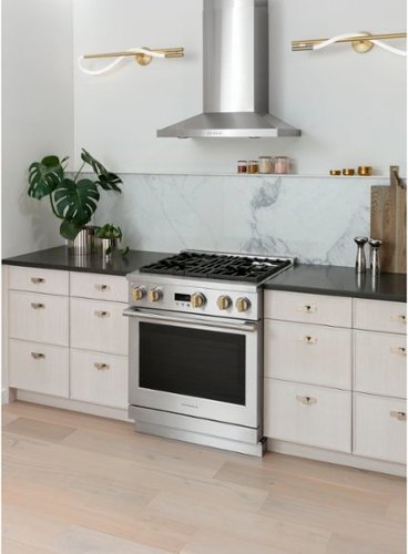 Monogram - 30 inches - Convertible - Wall Range Hood - Stainless Steel