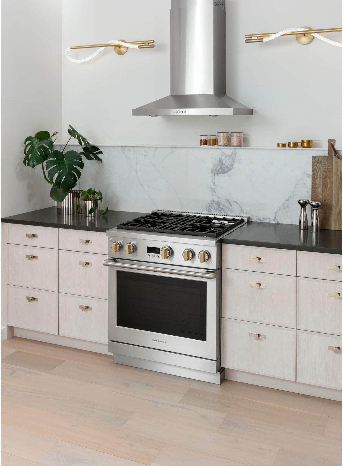 Monogram - 30 inches - Convertible - Wall Range Hood - Stainless Steel