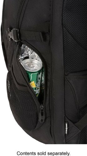 SwissGear - Commander USB ScanSmart Laptop Backpack - Black