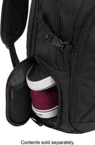 SwissGear - Commander USB ScanSmart Laptop Backpack - Black