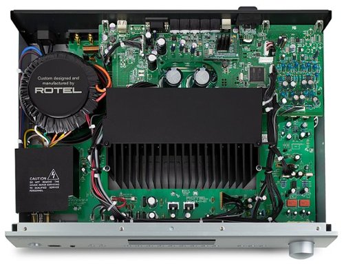 Rotel - A12MKII 60W 2-Ch Integrated Stereo Amplifier - Black