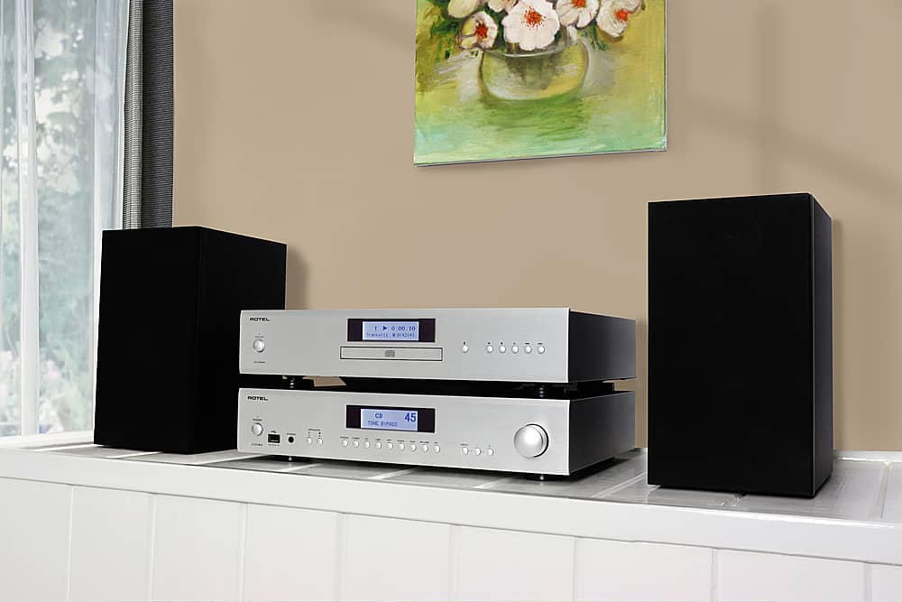 Rotel - A12MKII 60W 2-Ch Integrated Stereo Amplifier - Black
