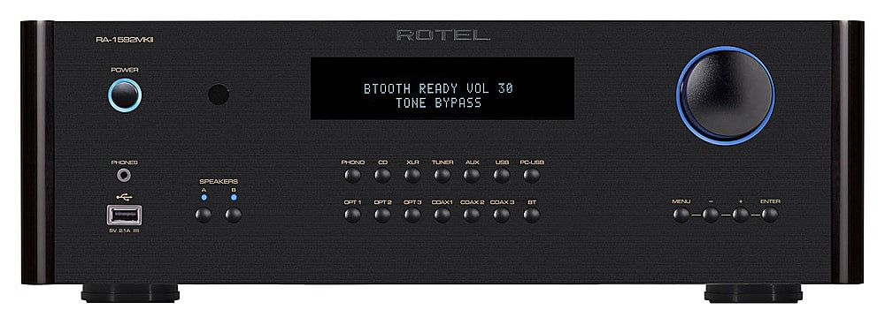 Rotel - RA-1592MKII 200W 2-Ch Integrated Stereo Amplifier - Black