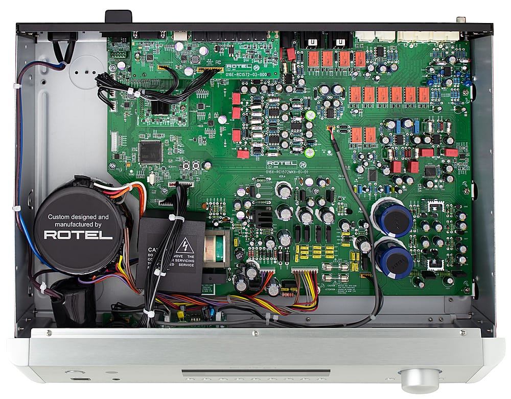 Rotel - RC-1572MKII Stereo Preamplifier - Silver