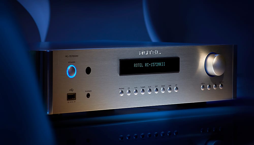 Rotel - RC-1572MKII Stereo Preamplifier - Silver
