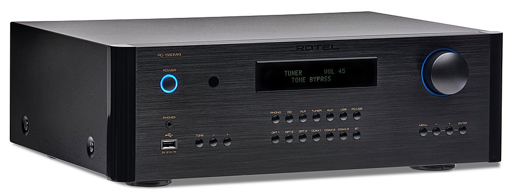 Rotel - RC-1590MKII Stereo Preamplifier - Black