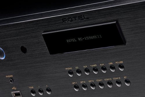 Rotel - RC-1590MKII Stereo Preamplifier - Black