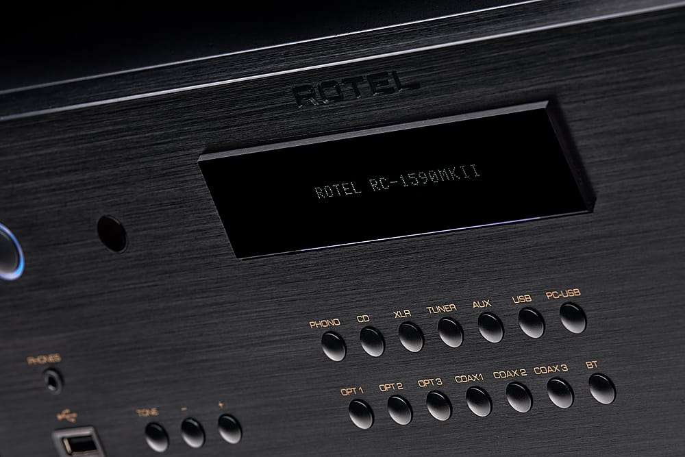 Rotel - RC-1590MKII Stereo Preamplifier - Black