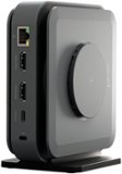 j5create - USB-C Dual 4K HDMI Docking Station with 15W Wireless Charging - Space Gray