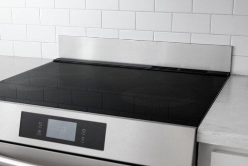 Frigidaire - Multi-Brand Front Control Freestanding Range Universal Backguard - Silver