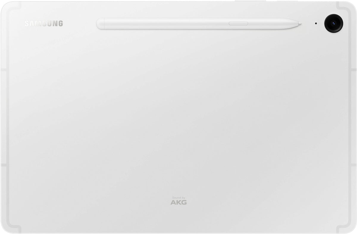 Samsung - Geek Squad Certified Refurbished Galaxy Tab S9 FE - 10.9" 128GB - Wi-Fi - with S-Pen - Silver