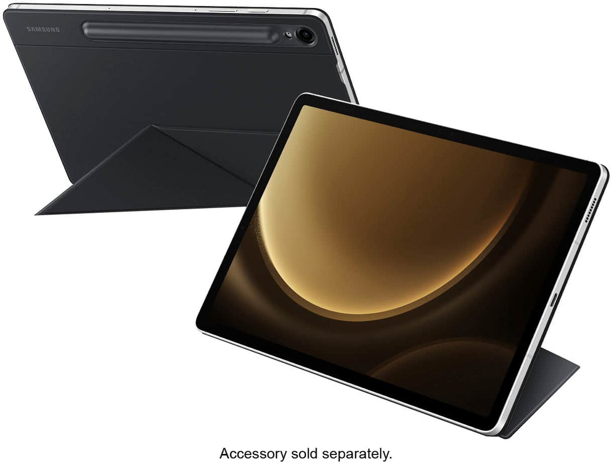 Samsung - Geek Squad Certified Refurbished Galaxy Tab S9 FE - 10.9" 128GB - Wi-Fi - with S-Pen - Silver