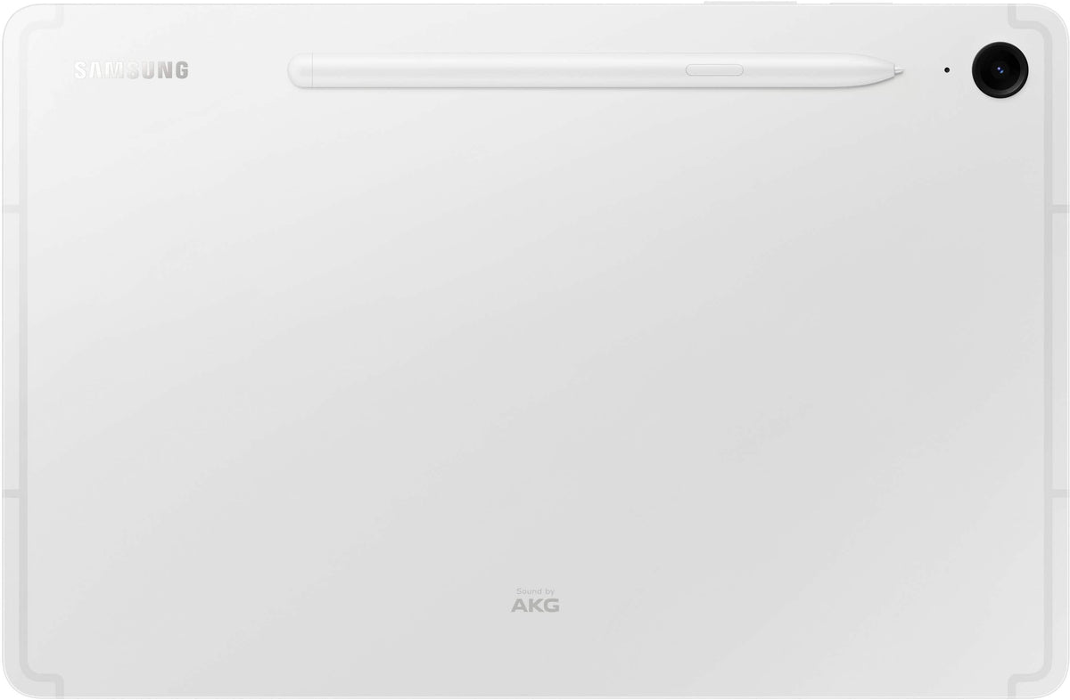 Samsung - Geek Squad Certified Refurbished Galaxy Tab S9 FE - 10.9" 256GB - Wi-Fi - with S-Pen - Silver