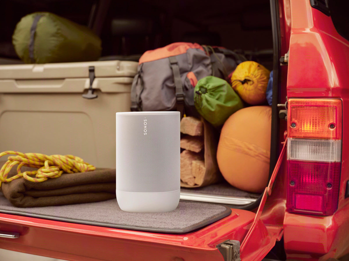 Sonos - Move 2 Portable Durable Smart Speaker (Each) - White