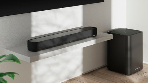 Sennheiser - AMBEO Soundbar Mini Compact Device with Adaptive Features and Multiple Connectivity - Black