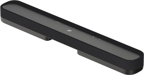 Sennheiser - AMBEO Soundbar Mini Compact Device with Adaptive Features and Multiple Connectivity - Black