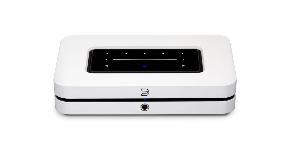 Bluesound - NODE Wireless Hi-Res Streaming Media Player with ESS Sabre HiFi DAC - White