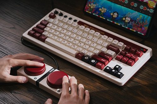 8BitDo - Retro Mechanical Keyboard - Fami Edition