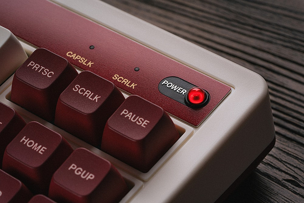 8BitDo - Retro Mechanical Keyboard - Fami Edition