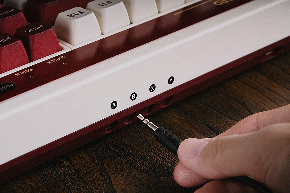 8BitDo - Retro Mechanical Keyboard - Fami Edition