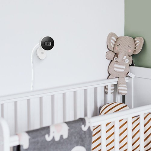 TP-Link - Tapo Indoor Wi-Fi 2K Crystal-Clear Video, Plug-In Security Camera with Magnetic Base (2-pack) - No Monthly Fees - White