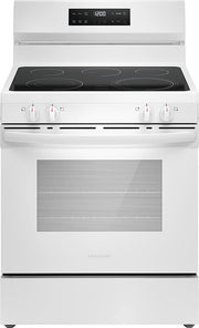 Frigidaire - 30 in. Wide 5 elements 5.3 Cu. Ft. Freestanding Electric Range with EvenTemp - White