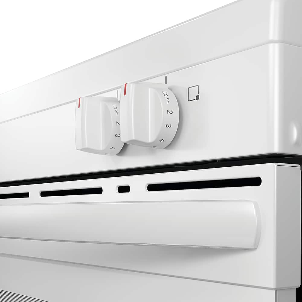 Frigidaire - 30 in. Wide 5 elements 5.3 Cu. Ft. Freestanding Electric Range with EvenTemp - White