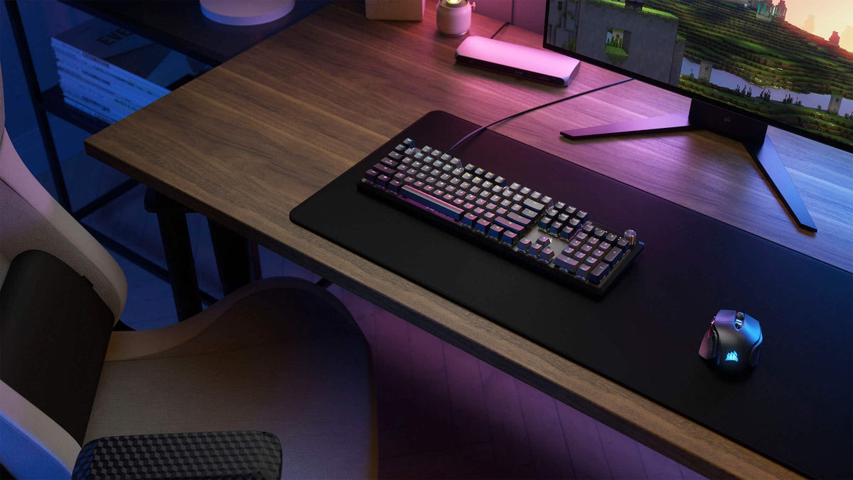 CORSAIR - K70 CORE RGB Mechanical Gaming Keyboard - Gray
