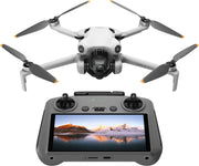 DJI - Geek Squad Certified Refurbished Mini 4 Pro Drone and RC 2 Remote Control with Built-in Screen - Gray