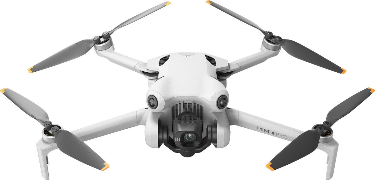 DJI - Geek Squad Certified Refurbished Mini 4 Pro Fly More Combo Plus Drone and RC 2 Remote Control with Built-in Screen - Gray
