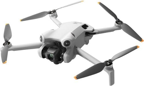 DJI - Geek Squad Certified Refurbished Mini 4 Pro Fly More Combo Plus Drone and RC 2 Remote Control with Built-in Screen - Gray