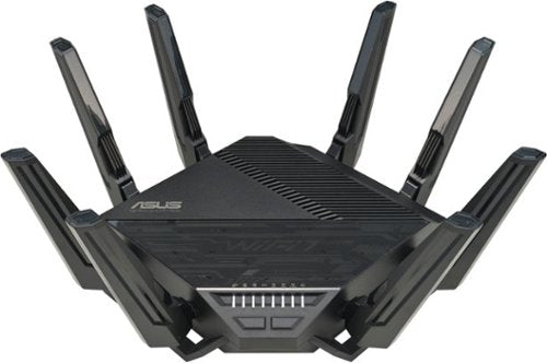 ASUS - RT-BE96U BE19000 Tri-Band Wi-Fi 7 Router - Black