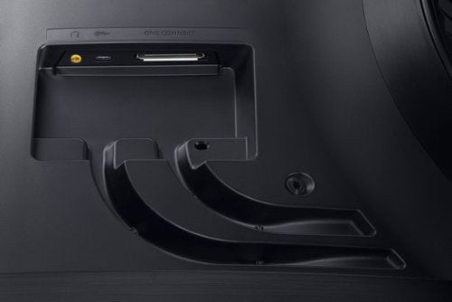 Samsung - 55" Odyssey Ark 2nd Gen. Curved 4K UHD Quantum Mini-LED FreeSync Prem Pro 1ms GTG Gaming Screen - Black