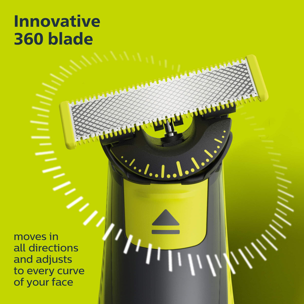 Philips Norelco - OneBlade 360 Blade Replacement Blades - Black