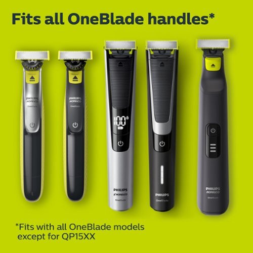 Philips Norelco - OneBlade 360 Blade Replacement Blades - Black