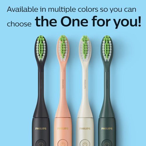 Philips - One by Sonicare Rechargeable Toothbrush - Shimmer