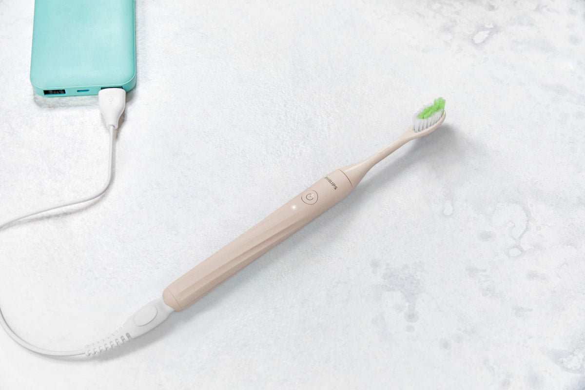 Philips - One by Sonicare Rechargeable Toothbrush - Shimmer